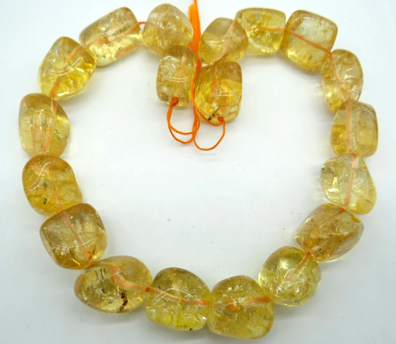 Natural stone citrine crystal Quartz crystal irregular beads pendant for Diy Jewelry Making Bracelet Accessories 1string
Natural stone citrine crystal Quartz crystal irregular beads pendant for Diy Jewelry Making Bracelet Accessories 1string