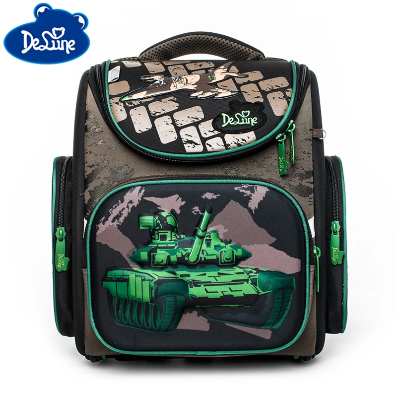 Delune School Bacpack Bags For Boys Kids Cartoon Tank Pattern Backpacks Children Orthopedic Backpacks Primary
Delune School Bacpack Bags For Boys Kids Cartoon Tank Pattern Backpacks Children Orthopedic Backpacks Primary