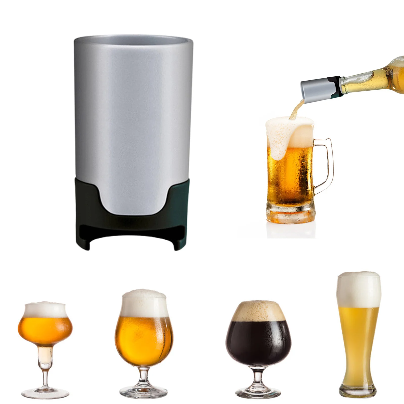Beer Bubbler Household Supersonic Foaming Machine Portable Beer Foam Maker Sonic Foamer for Ice Beer Camping Beer
Beer Bubbler Household Supersonic Foaming Machine Portable Beer Foam Maker Sonic Foamer for Ice Beer Camping Beer
