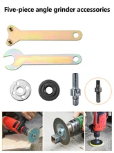5Pcs Electric Drill Converter Angle Grinder Connecting Rod for Cutting Disc Polishing Wheel with Connecting Rod Wrench Lock Nut
5Pcs Electric Drill Converter Angle Grinder Connecting Rod for Cutting Disc Polishing Wheel with Connecting Rod Wrench Lock Nut