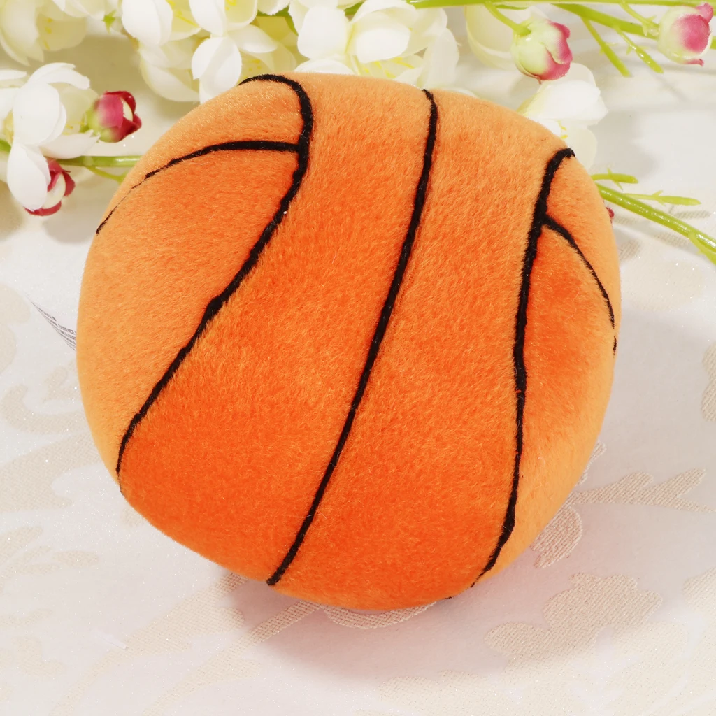 Soft Stuffed Baseball Basketball Rugby Football Sports Toy Baby Plush Toy Play