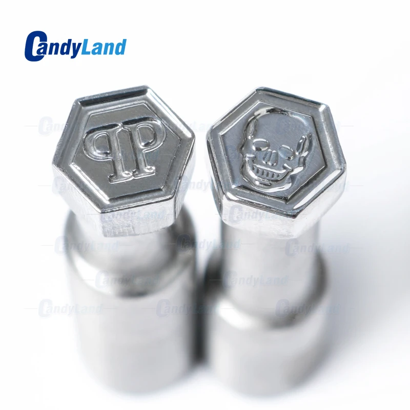 CandyLand Skull Tablet Die Pill Press Candy Punch Set Custom Logo Cast For TDP Machine |