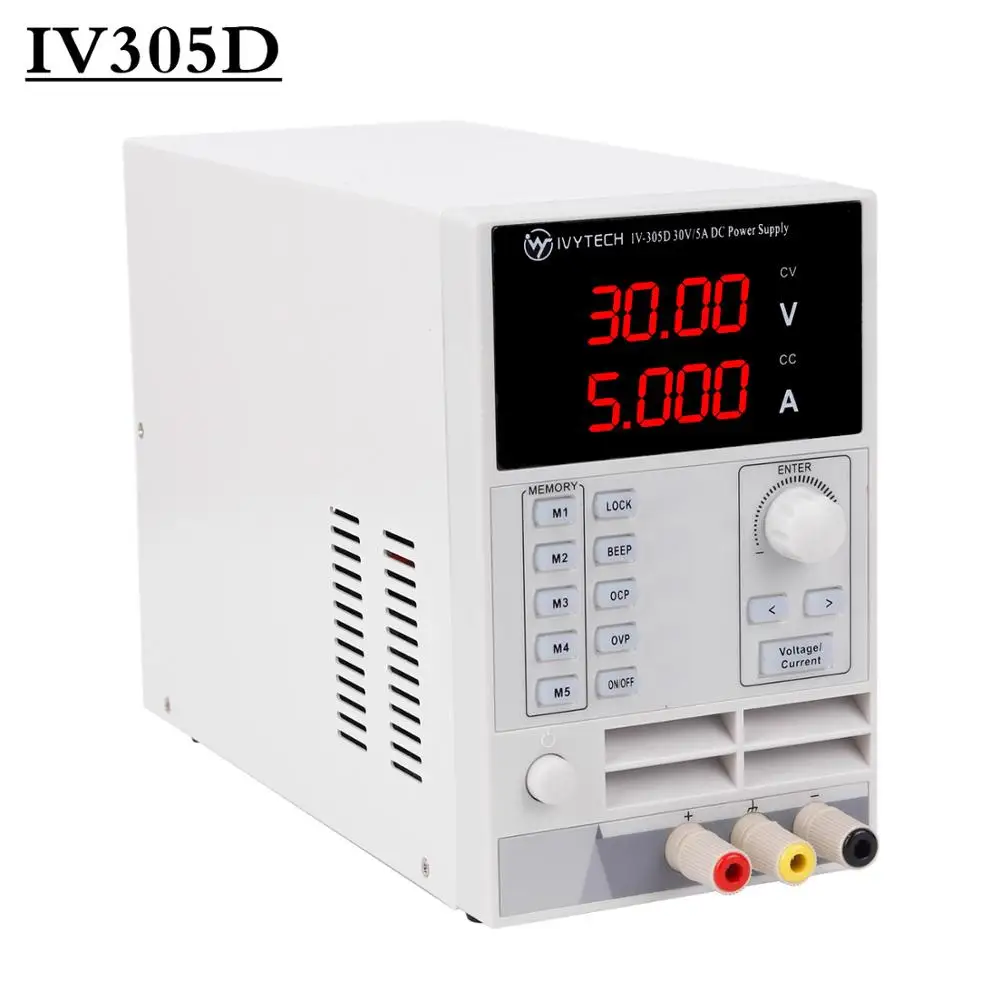 0-30V 0-5A Adjustable Lab Power Supply Switching Variable Regulated Power Modul Laboratory Power Source Voltage Regulate 30 V
0-30V 0-5A Adjustable Lab Power Supply Switching Variable Regulated Power Modul Laboratory Power Source Voltage Regulate 30 V