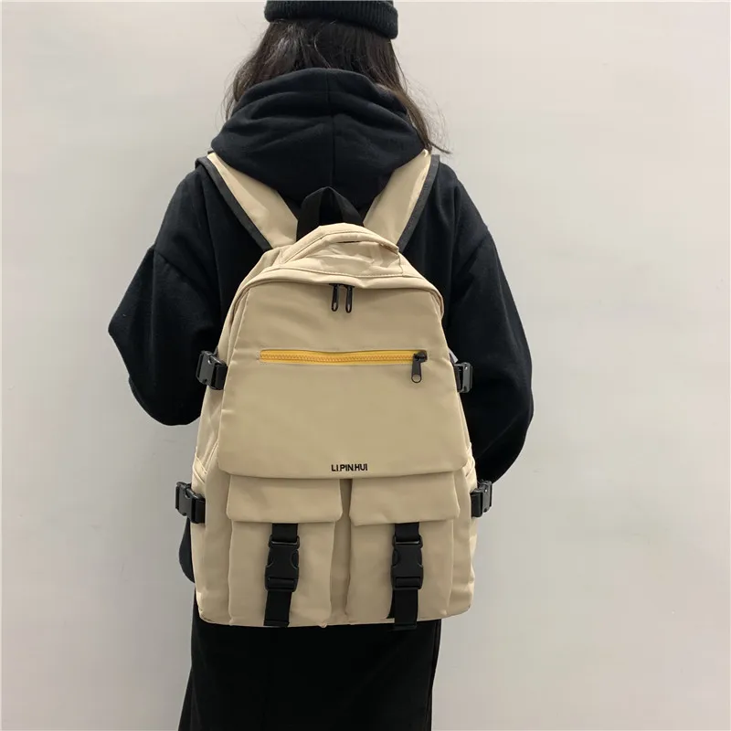 2020 new simple fashion new product schoolbag female student backpack tooling style simple large capacity trendy man
2020 new simple fashion new product schoolbag female student backpack tooling style simple large capacity trendy man