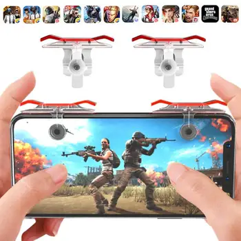 Gaming PUBG Mobile Trigger Gamepad Gaming L1R1 Shooter Pubg Mobile Controller Smart Phone Fire Button Aim Key Joystick
Gaming PUBG Mobile Trigger Gamepad Gaming L1R1 Shooter Pubg Mobile Controller Smart Phone Fire Button Aim Key Joystick
