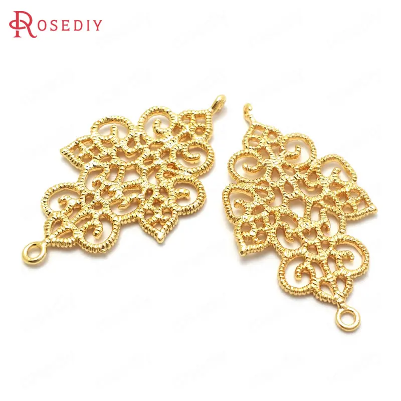 (37021)6PCS 34x19MM 24K Gold Color Brass 2 Holes Earring Connect Charms Pendants High Quality Findings Jewelry Making Supplies
(37021)6PCS 34x19MM 24K Gold Color Brass 2 Holes Earring Connect Charms Pendants High Quality Findings Jewelry Making Supplies