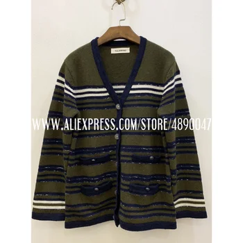 2020 Women's New Wool Cardigan Comfortable Knit Cardigan Lady V-neck Front Pocket Button Long Sleeve Casual Buttons jacket
2020 Women's New Wool Cardigan Comfortable Knit Cardigan Lady V-neck Front Pocket Button Long Sleeve Casual Buttons jacket