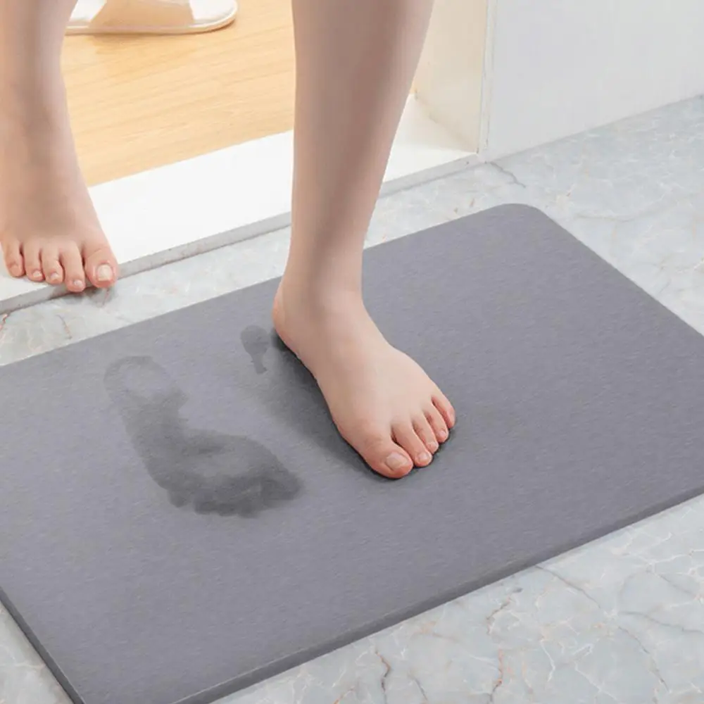 Diatom Mud Anti-Slip Absorbent Fast Drying Ultra Absorbent Mat Durable Earth Floor Door Bathtub Bathroom Toilet Mat Fast Drying
Diatom Mud Anti-Slip Absorbent Fast Drying Ultra Absorbent Mat Durable Earth Floor Door Bathtub Bathroom Toilet Mat Fast Drying