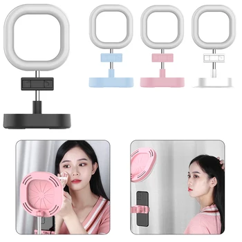 Hot Desktop LED Ring Light Fill Light Mirror Table Bracket Lighting For Vlog Live Video For Makeup Light Camera Selfie Light
Hot Desktop LED Ring Light Fill Light Mirror Table Bracket Lighting For Vlog Live Video For Makeup Light Camera Selfie Light
