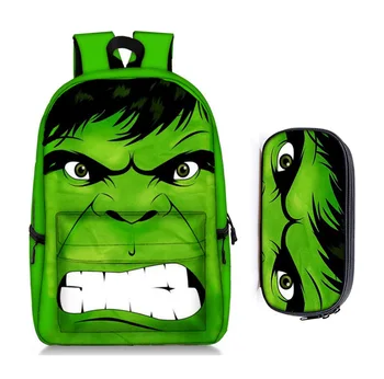 17-inch Mochila School Kids Bags Boys&Girls Hulk Backpack Capacity Children School Bag Hulk Avengers 3D Print Knapsack
17-inch Mochila School Kids Bags Boys&Girls Hulk Backpack Capacity Children School Bag Hulk Avengers 3D Print Knapsack