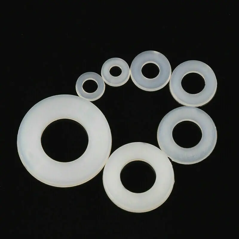 250*Flat Washer Nylon Flat Washer Assortment Kit M2 M2.5 M3 M4 M5 M6 M8 Screw/Bolt Brand new and high quality
250*Flat Washer Nylon Flat Washer Assortment Kit M2 M2.5 M3 M4 M5 M6 M8 Screw/Bolt Brand new and high quality