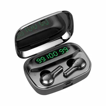 R3 Wireless Earphone LED Power Display With Charging Station 5.0 Stereo Sports Earbuds Sports Headphones
R3 Wireless Earphone LED Power Display With Charging Station 5.0 Stereo Sports Earbuds Sports Headphones