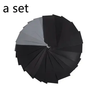 42 Sheets Black Waterproof Abrasive Paper Silicone Carbide Electro Coated Abrasive Paper Wet&Dry Usable
42 Sheets Black Waterproof Abrasive Paper Silicone Carbide Electro Coated Abrasive Paper Wet&Dry Usable