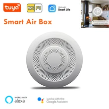 Tuya WIFI Smart Air Quality Monitor Gas Analyzers Tester Formaldehyde VOC CO2Temperature Humidity Sensor App View Real-time Data
Tuya WIFI Smart Air Quality Monitor Gas Analyzers Tester Formaldehyde VOC CO2Temperature Humidity Sensor App View Real-time Data