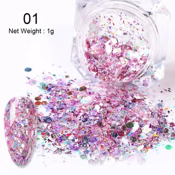 1 Box Laser Holographics Nail Sequins Flakies Rose Gold Glitter Powders Shimmer Nail Pigment Powder Nail Art DIY Decoration 
1 Box Laser Holographics Nail Sequins Flakies Rose Gold Glitter Powders Shimmer Nail Pigment Powder Nail Art DIY Decoration