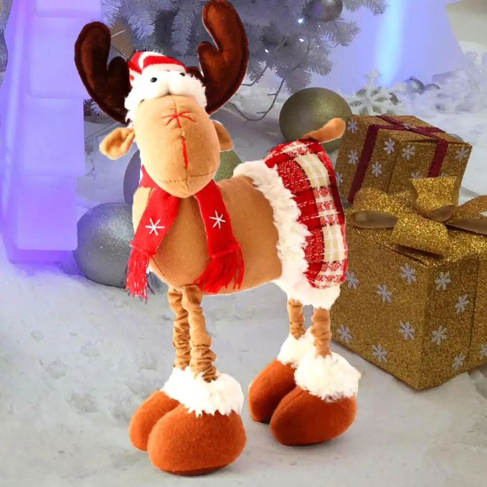 Christmas Elk Plush Toy Reindeer Christmas Decoration Simulation Christmas Deer Miniatures Christmas Doll 2 Kind Size
Christmas Elk Plush Toy Reindeer Christmas Decoration Simulation Christmas Deer Miniatures Christmas Doll 2 Kind Size