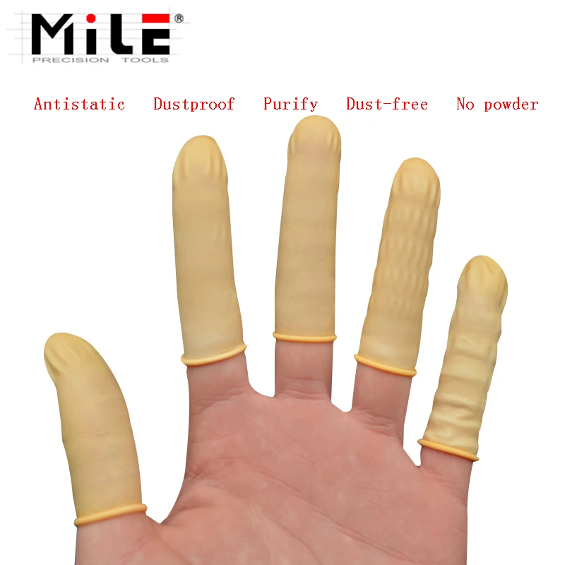MILE Disposable Anti Static Rubber Latex Finger Cots Eyebrow Extension Gloves Practical Off Eyelash Extension Tool Accessories
MILE Disposable Anti Static Rubber Latex Finger Cots Eyebrow Extension Gloves Practical Off Eyelash Extension Tool Accessories