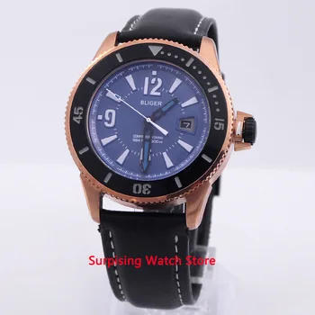 Bliger 43mm Automatic Mechanical Watch Men Luxury Brand Luminous Waterproof PVD Case Leather Strap Calendar Wristwatches Men
Bliger 43mm Automatic Mechanical Watch Men Luxury Brand Luminous Waterproof PVD Case Leather Strap Calendar Wristwatches Men
