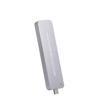 M.2 NVME to Type-C Adapter M2 PCIE SSD Adapter Card Portable Hard Drive Enclosure for for 2242, 2260, 2280 NVMe SSD
M.2 NVME to Type-C Adapter M2 PCIE SSD Adapter Card Portable Hard Drive Enclosure for for 2242, 2260, 2280 NVMe SSD
