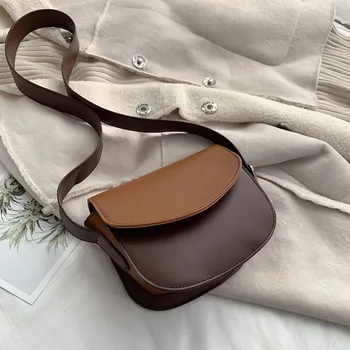 The new tide harbor style wide shoulder belt with one shoulder simple saddle lady bag foreign air leisure sen department cross
The new tide harbor style wide shoulder belt with one shoulder simple saddle lady bag foreign air leisure sen department cross