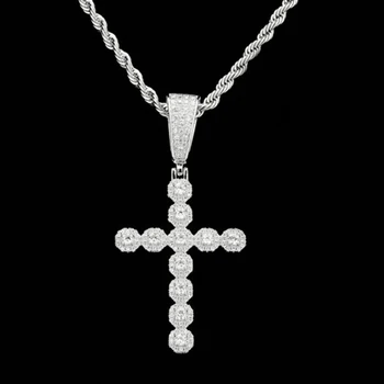 Hip hop Jesus round cross pendant necklace micro pave zircon fashion ice men women charm necklace jewelry
Hip hop Jesus round cross pendant necklace micro pave zircon fashion ice men women charm necklace jewelry