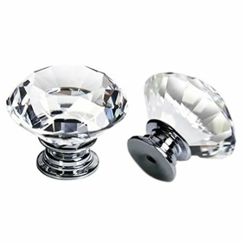 4pcs 40mm Acrylic Zinc Alloy Crystal Glass Door Knobs With Screws Drawer Cabinet Furniture Kitchen Handle
4pcs 40mm Acrylic Zinc Alloy Crystal Glass Door Knobs With Screws Drawer Cabinet Furniture Kitchen Handle
