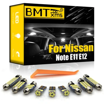 BMTxms Canbus For Nissan Note E11 E12 2006-2019 Vehicle LED Interior Dome Map Trunk Light kit Car Lighting Accessories
BMTxms Canbus For Nissan Note E11 E12 2006-2019 Vehicle LED Interior Dome Map Trunk Light kit Car Lighting Accessories