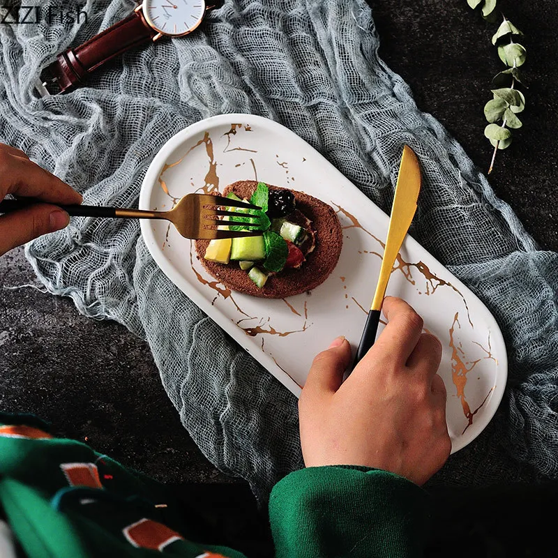Creative Imitation Marble Ceramic Steak Dish Breakfast Plates Dessert Tray Serving Platter Decoration Tableware Set
Creative Imitation Marble Ceramic Steak Dish Breakfast Plates Dessert Tray Serving Platter Decoration Tableware Set