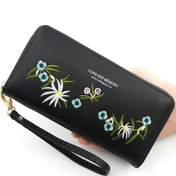 2020 Lady PU Wallets large capacity Clutch Floral Women's Wallet Women Purse Long zipper Female Card Money Bag Cell Phone Bags
2020 Lady PU Wallets large capacity Clutch Floral Women's Wallet Women Purse Long zipper Female Card Money Bag Cell Phone Bags