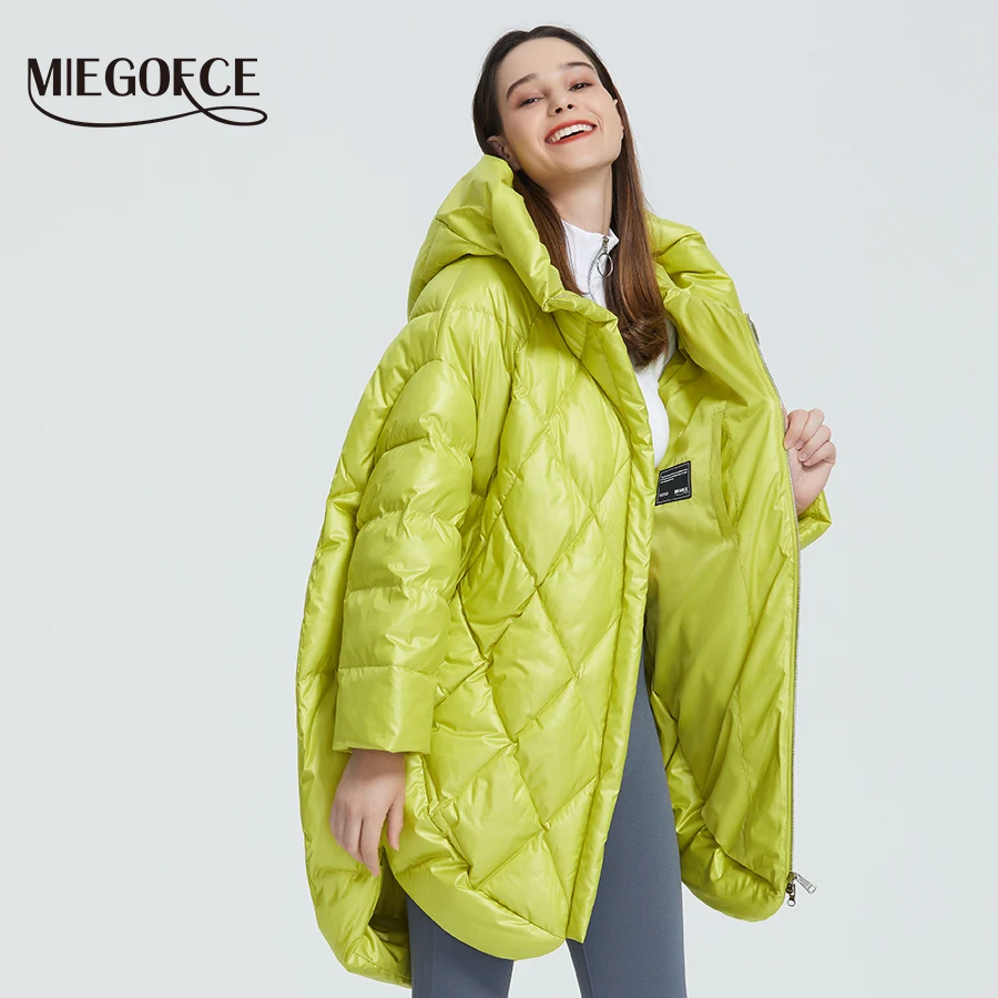 MIEGOFCE 2019 New Design Luxury Women's Jacket Bright Colors Casual Loose Coat Warm Oversized Women's Parka Puffed Collar Hooded
MIEGOFCE 2019 New Design Luxury Women's Jacket Bright Colors Casual Loose Coat Warm Oversized Women's Parka Puffed Collar Hooded