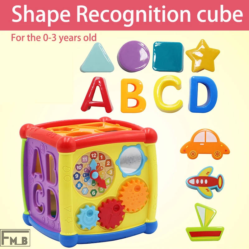 Baby Early Education Puzzle Shape Pairing Action Training Building Blocks Toys For 0-3 years-Old
Baby Early Education Puzzle Shape Pairing Action Training Building Blocks Toys For 0-3 years-Old
