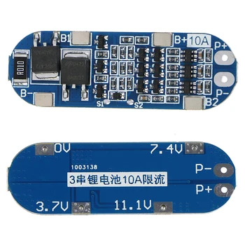 1 pc 3s Li-ion Lithium Battery protectiong board 18650 Charger Protection balancer PCB BMS Module 12.6V equalizer board
1 pc 3s Li-ion Lithium Battery protectiong board 18650 Charger Protection balancer PCB BMS Module 12.6V equalizer board