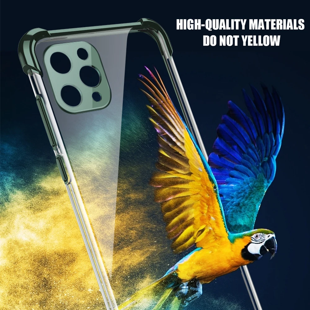 Мобильный телефон с четырьмя углами защита от падения для Huawei P40 P30pro P20 мягкий