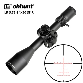 ohhunt Optics LR 5.75-34x50 SFIR Red Illuminated Side Parallax Turret Lock Reset Tactical Hunting Scope Riflescopes
ohhunt Optics LR 5.75-34x50 SFIR Red Illuminated Side Parallax Turret Lock Reset Tactical Hunting Scope Riflescopes