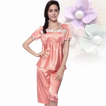 Delicate Lace Satin Pajamas Shorts Set Women Pyjama Satin Home Clothes Female Silk Sleepwear Dropshipping
Delicate Lace Satin Pajamas Shorts Set Women Pyjama Satin Home Clothes Female Silk Sleepwear Dropshipping