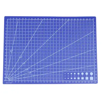 A4 Grid Lines Cutting mat Craft Card Fabric Leather Paper Board 30*22cm Blue
A4 Grid Lines Cutting mat Craft Card Fabric Leather Paper Board 30*22cm Blue