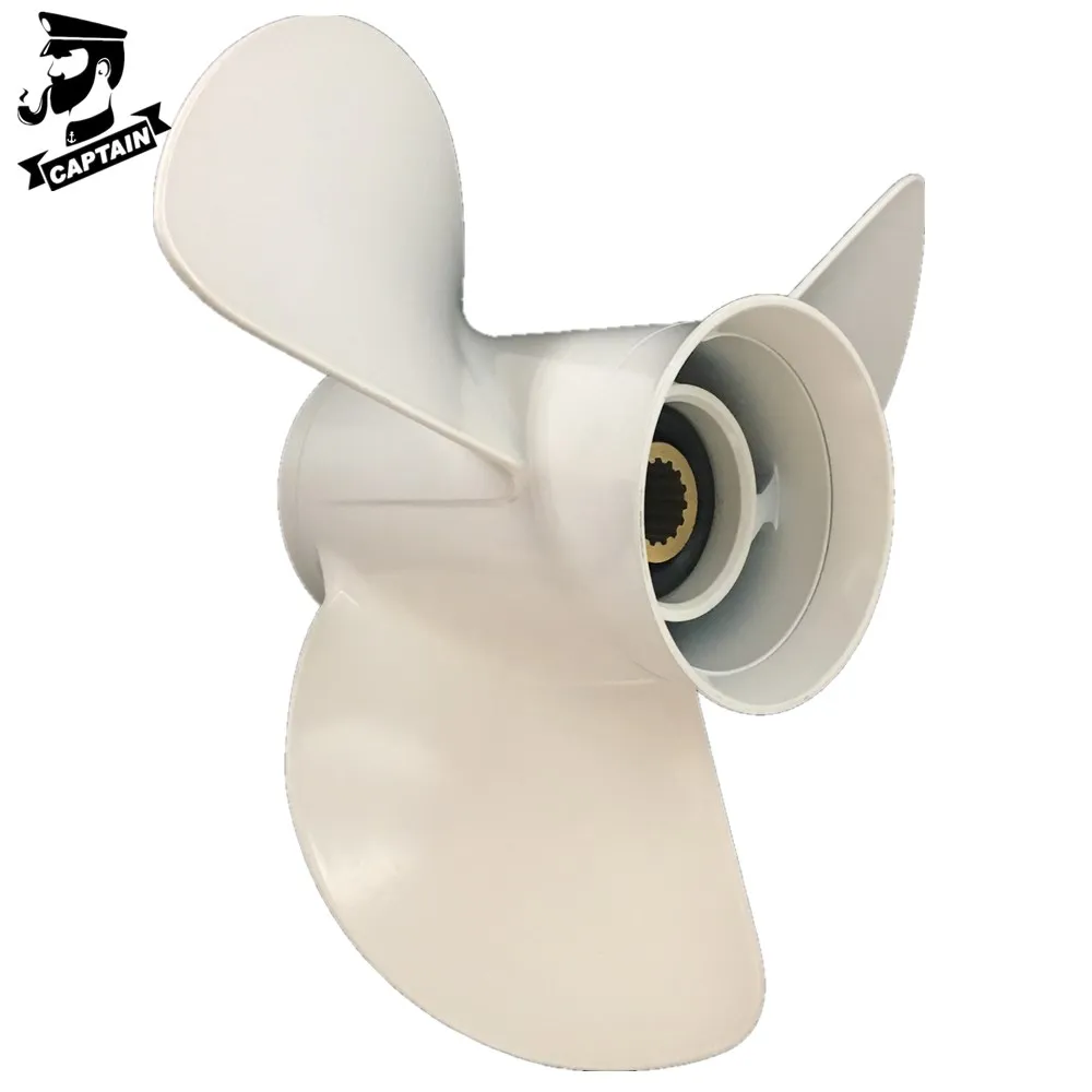 Captain Propeller 13 1/4X17 Fit Yamaha Outboard Engines 50-130HP Aluminum 15 Tooth Spline RH 6E5-45945-01-EL
Captain Propeller 13 1/4X17 Fit Yamaha Outboard Engines 50-130HP Aluminum 15 Tooth Spline RH 6E5-45945-01-EL