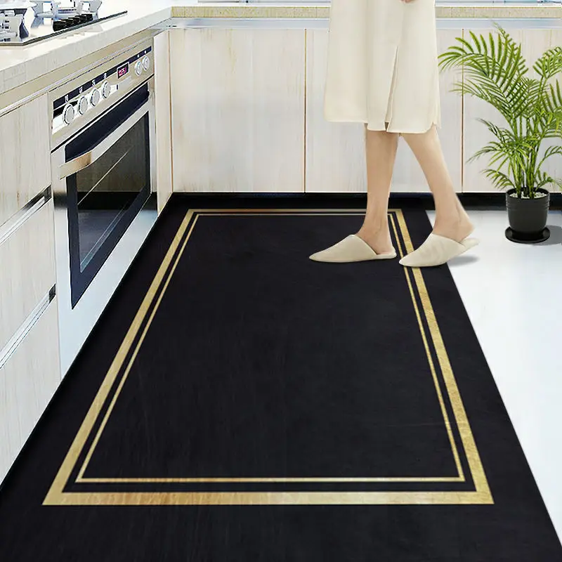 Anti-Slip Kitchen Carpet Black White Marble Sea wave Printed Entrance Doormat Floor Mats Carpets for Living Room Bathroom Mat
Anti-Slip Kitchen Carpet Black White Marble Sea wave Printed Entrance Doormat Floor Mats Carpets for Living Room Bathroom Mat