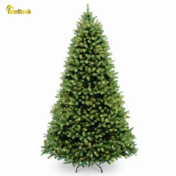 Teellook 1.2m/3.0m new PE leaf Christmas tree with LED light source Christmas Mall hotel home decoration
Teellook 1.2m/3.0m new PE leaf Christmas tree with LED light source Christmas Mall hotel home decoration