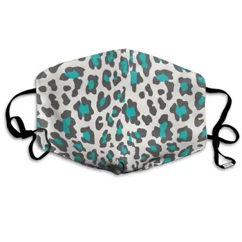 Mouth Mask Cheetah Print Blue Earloop Face Mask - Adjustable Elastic Band for Camping Painting, Anti Smog Anti-Dust Face and
Mouth Mask Cheetah Print Blue Earloop Face Mask - Adjustable Elastic Band for Camping Painting, Anti Smog Anti-Dust Face and