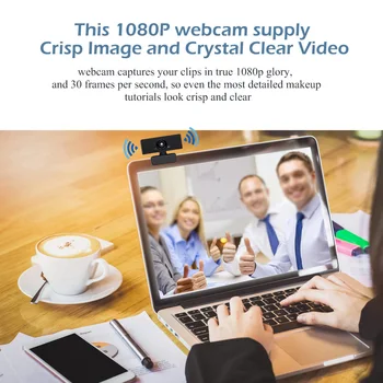 1920*1080P Web Cam FULL HD Camera Webcam With Mic For Computer Laptop Notebook For Live Broadcast Video Calling Conference Work
1920*1080P Web Cam FULL HD Camera Webcam With Mic For Computer Laptop Notebook For Live Broadcast Video Calling Conference Work