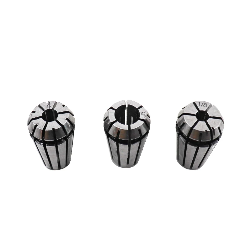 3PCS/Set (4mm 6mm 1/8Inch) ER11 ER Spring Collet Chuck for CNC Engraving Machine Milling Lathe Tool Holder
3PCS/Set (4mm 6mm 1/8Inch) ER11 ER Spring Collet Chuck for CNC Engraving Machine Milling Lathe Tool Holder