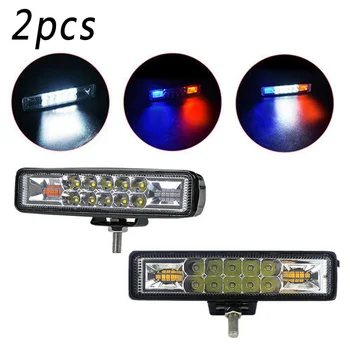 2 pcs Car Red/white/blue Strobe Flash Work Lamp LED Light Bar 12V 24V 48W for Off Road ATV Jeep Suv truck Work Lights
2 pcs Car Red/white/blue Strobe Flash Work Lamp LED Light Bar 12V 24V 48W for Off Road ATV Jeep Suv truck Work Lights