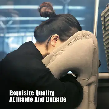 Travel Aircraft Inflatable Pillow Sleeping Tool Outdoor Office Lunch Break Pillow Portable Neck Protective Inflatable Pillow 
Travel Aircraft Inflatable Pillow Sleeping Tool Outdoor Office Lunch Break Pillow Portable Neck Protective Inflatable Pillow