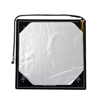 3D Heated Bed Platform Kit Aluminum Alloy Printing Build Plate Size 310 x 310Mm Cable Installed Well with Thermal Insulator Cott
3D Heated Bed Platform Kit Aluminum Alloy Printing Build Plate Size 310 x 310Mm Cable Installed Well with Thermal Insulator Cott