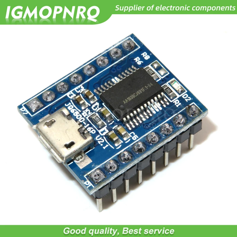 1PCS JQ6500 Voice Sound Module USB Replace 1 to 5 Way One to Five Way MP3 Voice Standard 16M
1PCS JQ6500 Voice Sound Module USB Replace 1 to 5 Way One to Five Way MP3 Voice Standard 16M