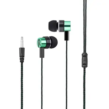 New Braided wired earphones Subwoofer In-Ear Earphones Noise Isolating Headset for Phones MP3 MP4 PC Game for Samsung S6
New Braided wired earphones Subwoofer In-Ear Earphones Noise Isolating Headset for Phones MP3 MP4 PC Game for Samsung S6