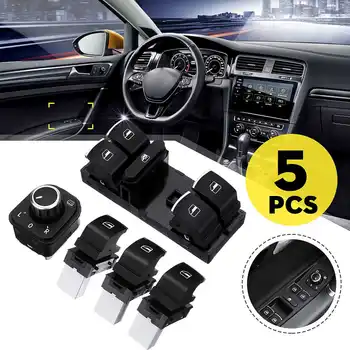 5pcs Car Window Mirror Control Switch 5ND 941 431 A 5ND941431B For VW Golf MK5 MK6 Variant Jetta A5 Passat CC
5pcs Car Window Mirror Control Switch 5ND 941 431 A 5ND941431B For VW Golf MK5 MK6 Variant Jetta A5 Passat CC