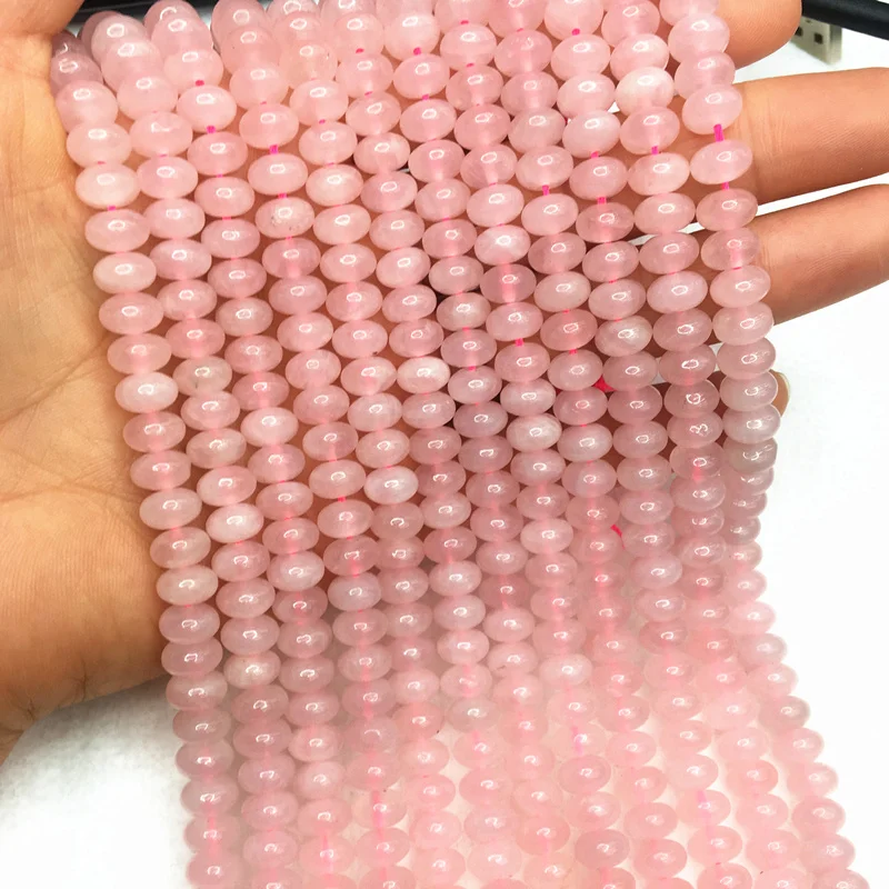Natural Rose quartz stone 5X8mm hot sale abacus loose beads diy Jewelry elegant accessories findings 15inch A1
Natural Rose quartz stone 5X8mm hot sale abacus loose beads diy Jewelry elegant accessories findings 15inch A1