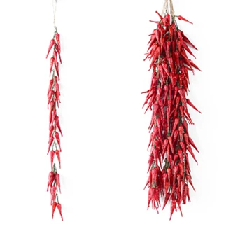 10 Bunches Hanging Artificial Chili 50cm Plastic Hot Peppers Props Home Restaurant Fake Plants Decoration
10 Bunches Hanging Artificial Chili 50cm Plastic Hot Peppers Props Home Restaurant Fake Plants Decoration